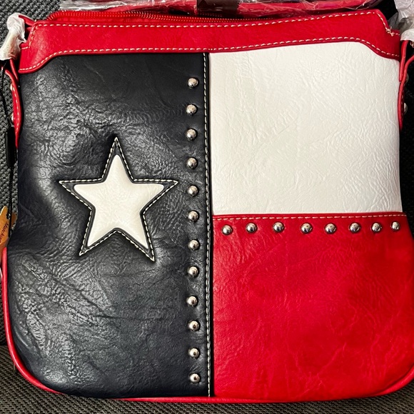Montana West Texas flag conceal carry Shoulder Bag. Includes dust bag. - Picture 2 of 10